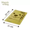 Komposteeritavad kakakotid Starch Bag STARCHBAG BIO lilla, taimsed kiud, 8 × 15 tk