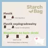 Komposteeritavad kakakotid Starch Bag STARCHBAG BIO lilla, taimsed kiud, 8 × 15 tk