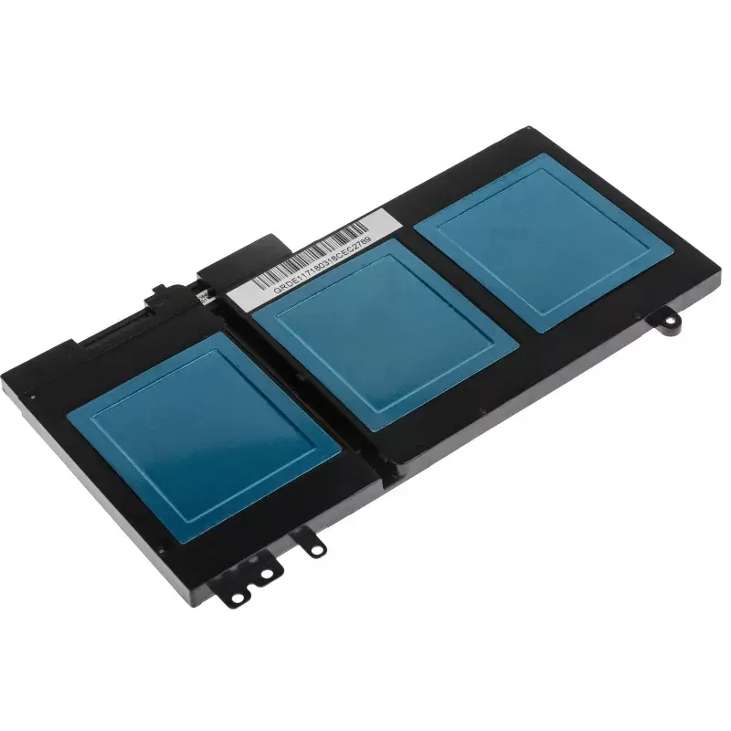 Aku roheline Cell DE117 DELL Latitude 11 3150/3160, 12/ E5250/E5270 jaoks — LiPo 11,1V 3400mAh, 4 elementi, must