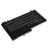Aku roheline Cell DE117 DELL Latitude 11 3150/3160, 12/ E5250/E5270 jaoks — LiPo 11,1V 3400mAh, 4 elementi, must