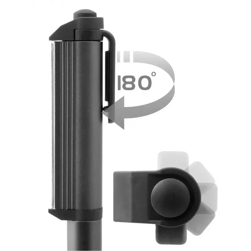 Klambriga taskulamp everActive WL200, 3 W 200 lm, alumiiniumkorpus, IPX4, 3×AAA, pikkus 161,7 mm, must