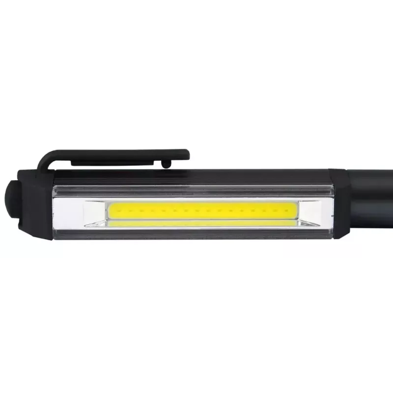 Klambriga taskulamp everActive WL200, 3 W 200 lm, alumiiniumkorpus, IPX4, 3×AAA, pikkus 161,7 mm, must