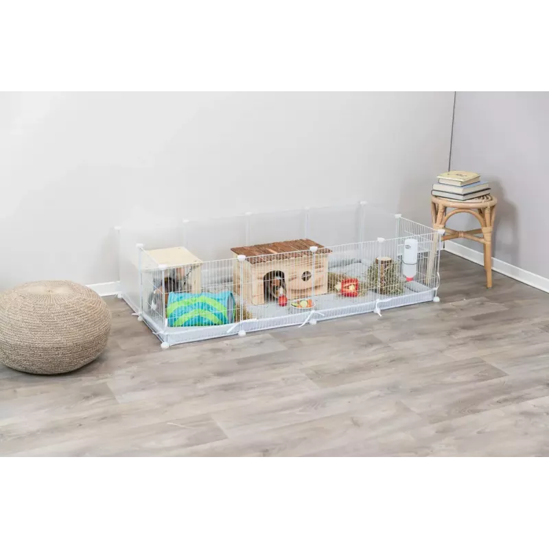 Ruumik Trixie Indoor Run TX-62460 meriseale/küülikule, metallist, hall, 1400×700×350 mm