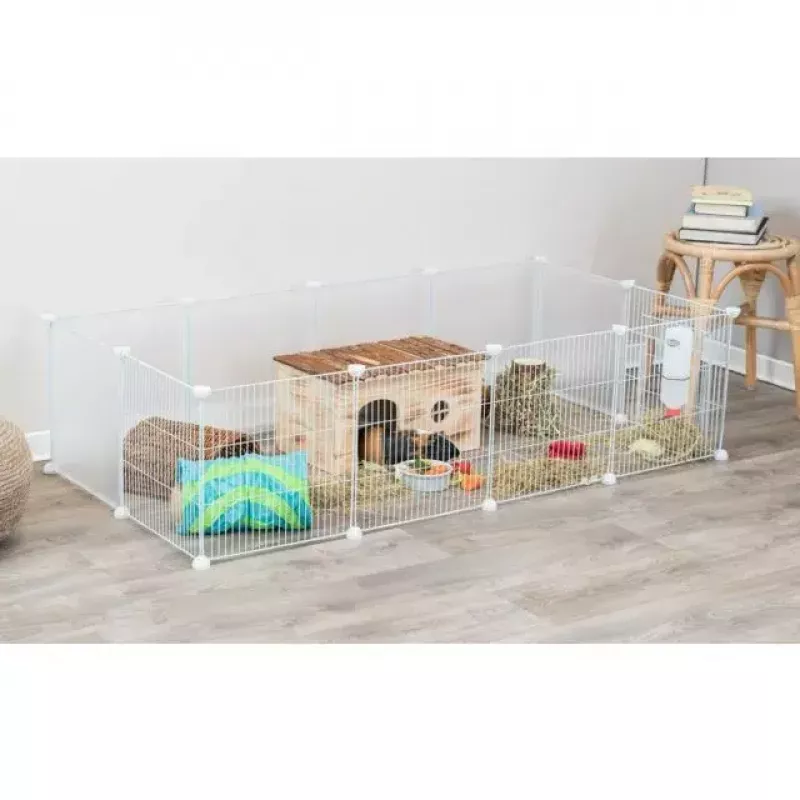 Ruumik Trixie Indoor Run TX-62460 meriseale/küülikule, metallist, hall, 1400×700×350 mm