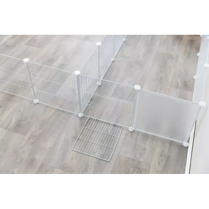 Ruumik Trixie Indoor Run TX-62460 meriseale/küülikule, metallist, hall, 1400×700×350 mm