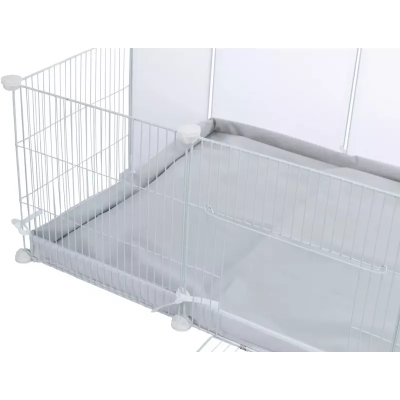 Ruumik Trixie Indoor Run TX-62460 meriseale/küülikule, metallist, hall, 1400×700×350 mm