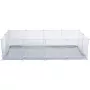 Ruumik Trixie Indoor Run TX-62460 meriseale/küülikule, metallist, hall, 1400×700×350 mm