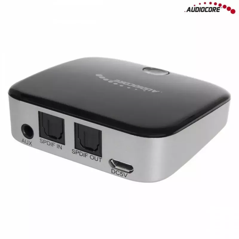 Audiocore AC830 (Baseus Qiyin) Bluetooth 5.0 AUX vastuvõtja, must