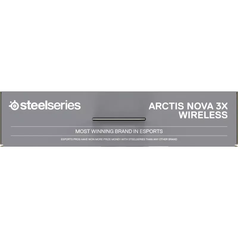 Kõrvaklapid STEELSERIES Arctis Nova 3X Wireless — binauraalsed üle-kõrva kõrvaklapid, Bluetooth 5.3, 2,4 GHz RF, 40 h aku, USB-C