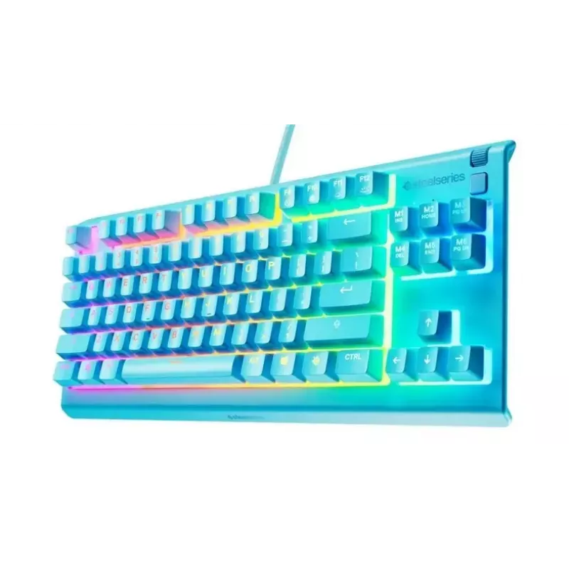 Klaviatuur STEELSERIES Apex 3 TKL US RGB taustvalgustusega veekindel tenkeyless