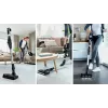 Kepsätimisseade Bosch BCS711PET — juhtmeta 18 V, 40 min tööaeg, 0,3 L tolmukotita, kõvadele põrandatele ja vaipadele, punane/must