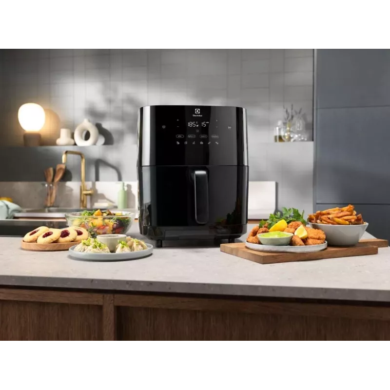 Electrolux EAF7SB ühekorviga 6,9 L eraldiseisev 1700 W kuumaõhufritüür must