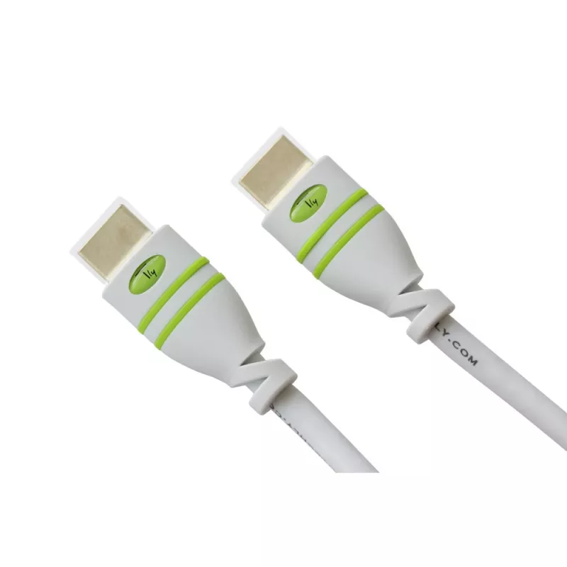 Techly 5m High Speed ​​HDMI-kaabel Ethernetiga A/A M/M Valge ICOC HDMI-4-050WH