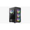 PC-korpus Aerocool Falcon ARGB Midi Tower Must