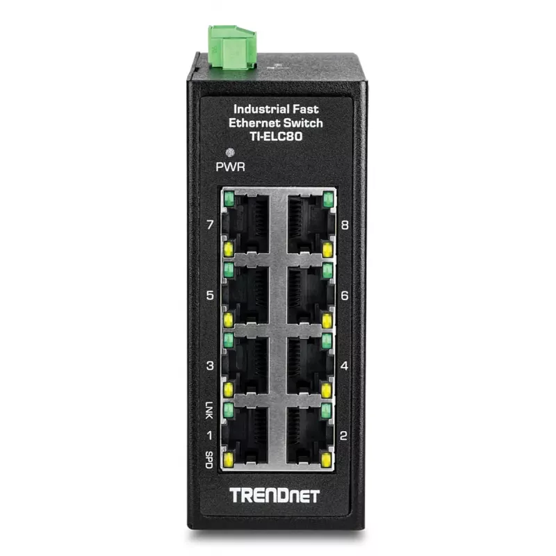 Haldamata kommutaator Trendnet TI-ELC80 8 porti Fast Ethernet 10/100