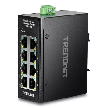 Haldamata kommutaator Trendnet TI-ELC80 8 porti Fast Ethernet 10/100