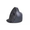 BakkerElkhuizen Evoluent D Small Wireless, paremakäeline, vertikaalne disain, laser, RF juhtmevaba, 3200 DPI, must