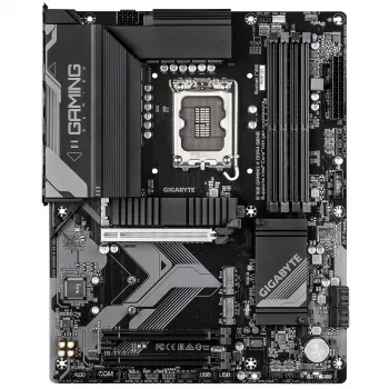 GIGABYTE B760 GAMING X DDR4 GEN5 emaplaat – toetab 14. põlvkonna Inteli Core protsessoreid, 8+1+1 faasi VRM, kuni 5333 MHz DDR4 (OC), 3x PCIe 4.0 M.2, 2.5GbE LAN, USB 3.2 Gen 2