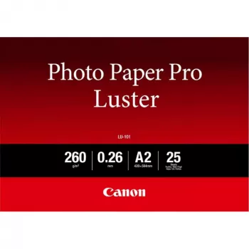 Canon LU-101 Luster-fotopaber Pro A2 - 25 lehte
