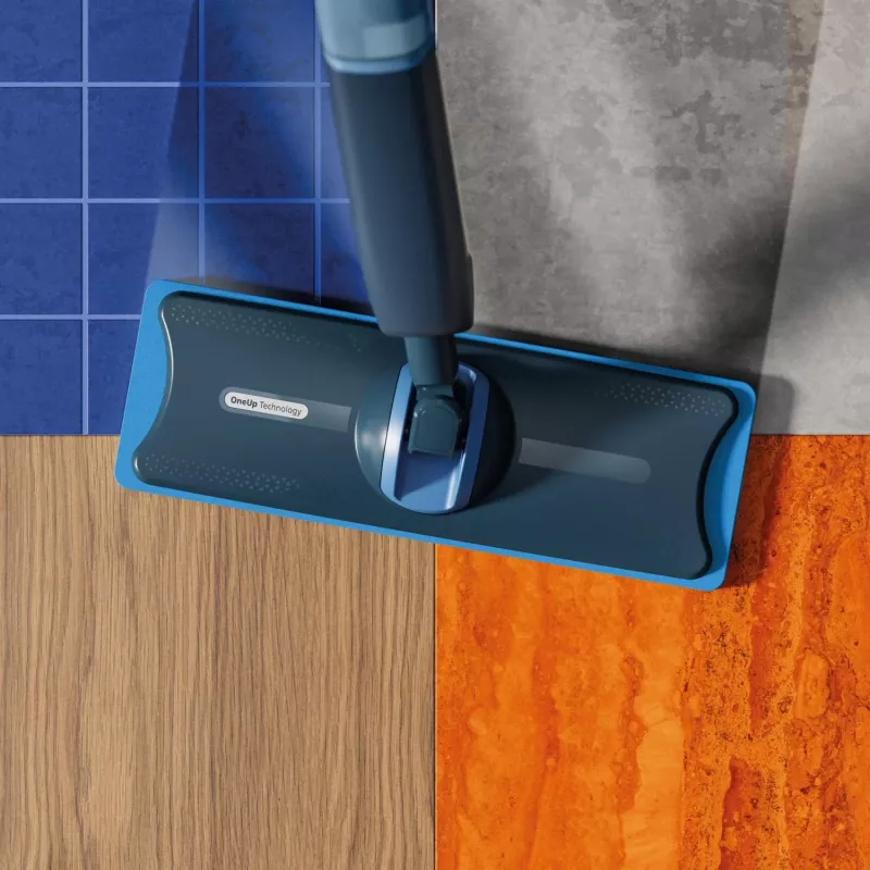 Philips 5000 series OneUp Electric Mop, juhtmeta mop, 0,178 L, sinine, 0,281 L, 70 min, 350 mm