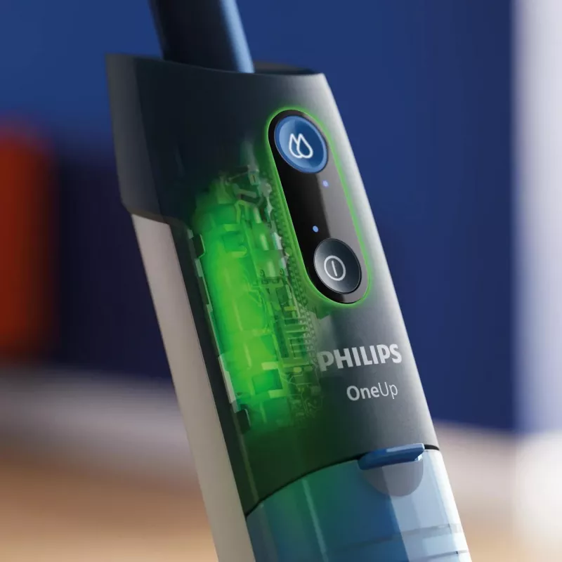 Philips 5000 series OneUp Electric Mop, juhtmeta mop, 0,178 L, sinine, 0,281 L, 70 min, 350 mm