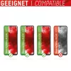 DISPLEX Smart Glass (9H) Samsung Galaxy A12/A13/A32 5G jaoks, paigalduskleebis, purunematu, üliõhuke, nähtamatu