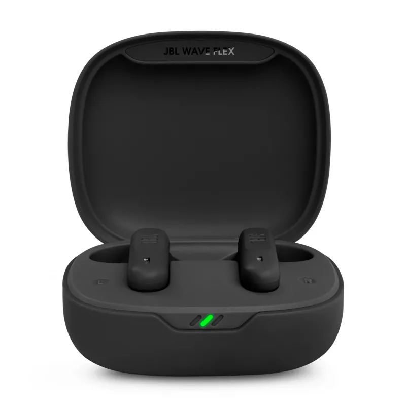 JBL Wave Flex kõrvaklapid, True Wireless Stereo (TWS), kõrvasisesed, kõned/muusika/sport/igapäevane kasutamine, Bluetooth, must