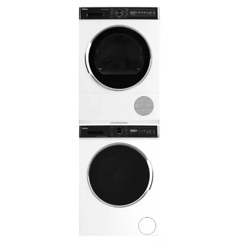 Pesukuivatusrest AMICA AD3S72LHB(E) 7 kg, eraldiseisev, eestlaetav, LED-ekraan, elektrooniline juhtimine, valge