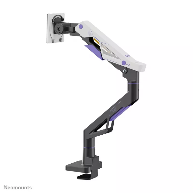 Neomounts DS70-256BL1 mängurimonitori kinnitusvars 24–57-tollistele ekraanidele, gaasivedru, Topfix, 30 kg kandevõime, VESA 75–200 mm