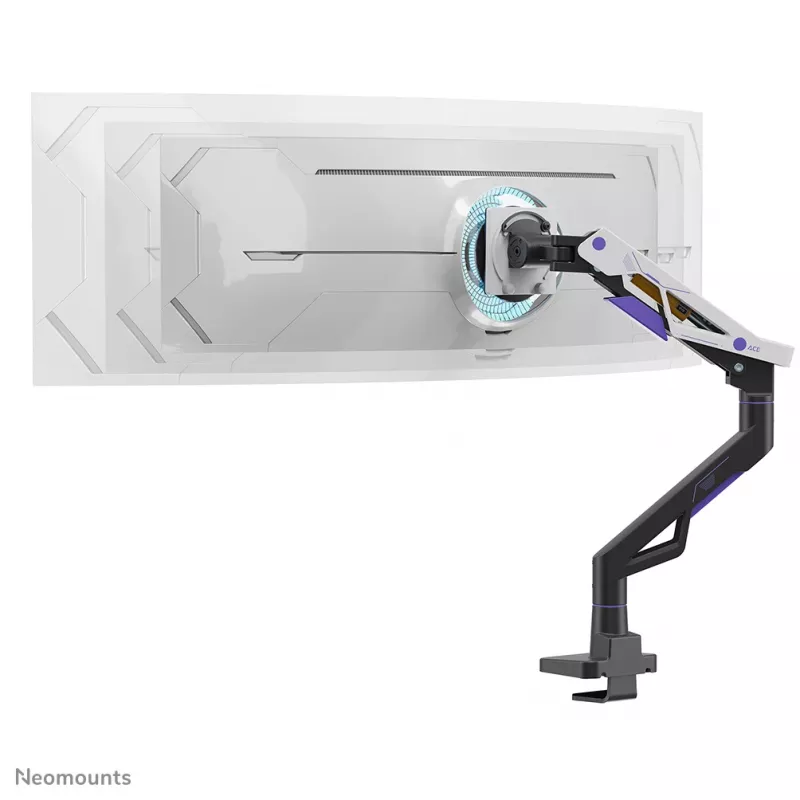 Neomounts DS70-256BL1 mängurimonitori kinnitusvars 24–57-tollistele ekraanidele, gaasivedru, Topfix, 30 kg kandevõime, VESA 75–200 mm