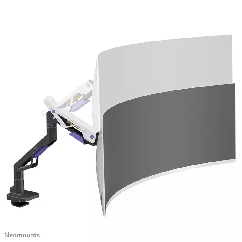Neomounts DS70-256BL1 mängurimonitori kinnitusvars 24–57-tollistele ekraanidele, gaasivedru, Topfix, 30 kg kandevõime, VESA 75–200 mm