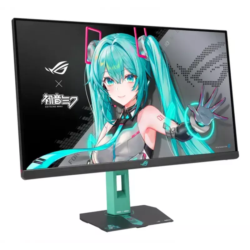 ASUS ROG Strix XG27ACMEG-G Hatsune Miku Edition arvutimonitor 68,6 cm (27 tolli) 2560 x 1440 pikslit Wide Quad HD LCD mitmevärviline