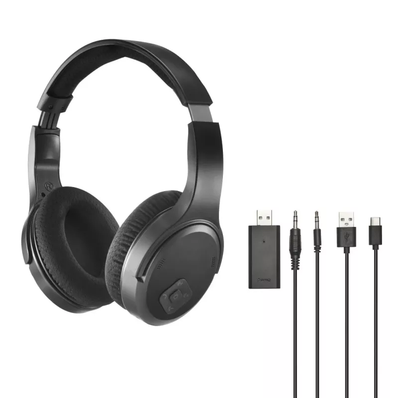 Kõrvaklapid Hama 00221847 juhtmega ja juhtmevaba Bluetooth must