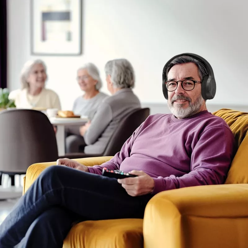 Kõrvaklapid Hama 00221847 juhtmega ja juhtmevaba Bluetooth must