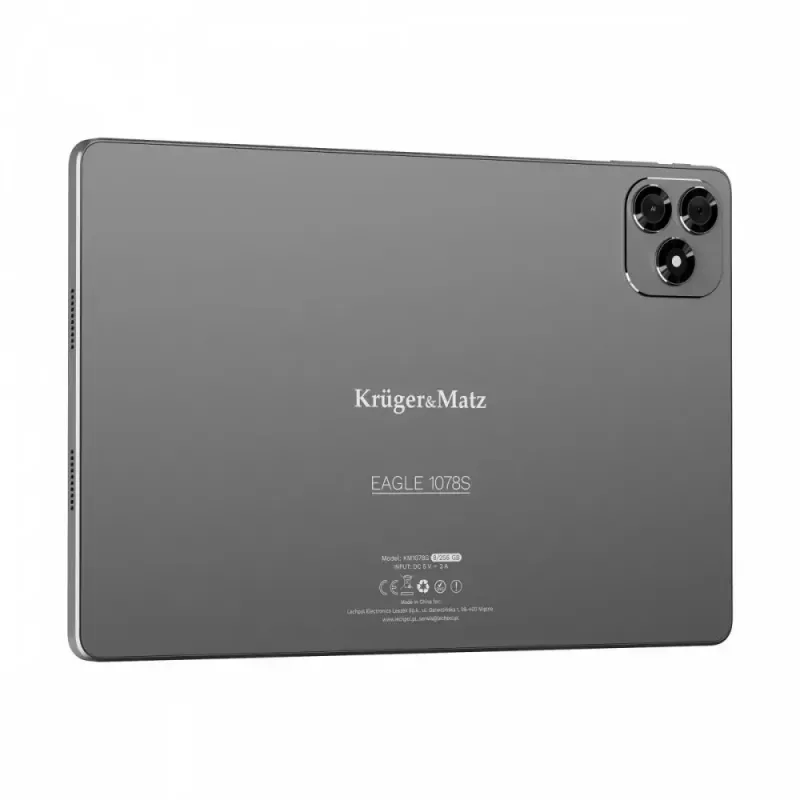 Tahvelarvuti Kruger & Matz KM1078S 10.1 tolli ekraan 4G LTE neljatuumaline 2 GB muutmälu 32 GB salvestusruum Android
