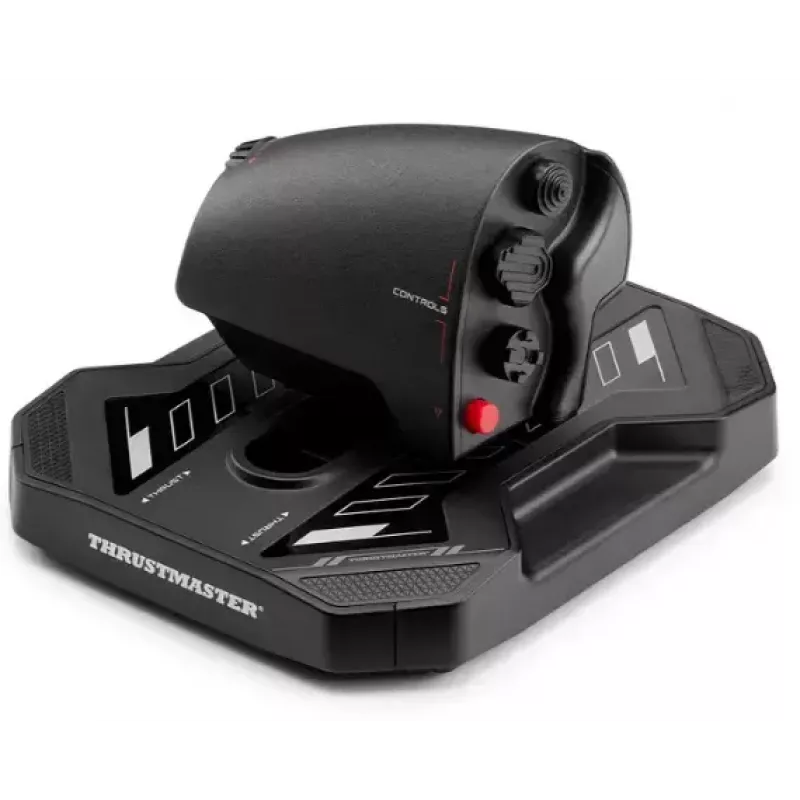 Thrustmaster Sol-R 4 HOTAS Must USB juhtkang + mootori juhtkang Analoog / Digitaalne PC