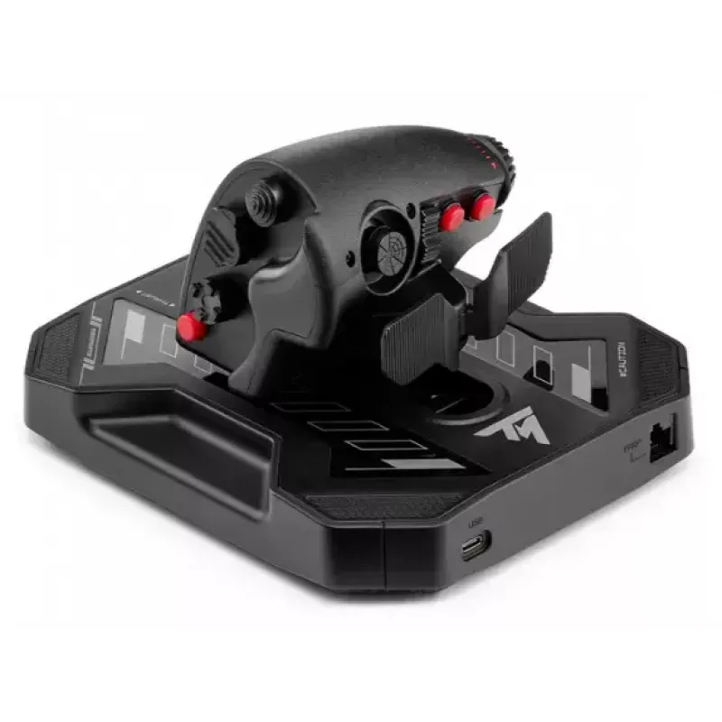Thrustmaster Sol-R 4 HOTAS Must USB juhtkang + mootori juhtkang Analoog / Digitaalne PC