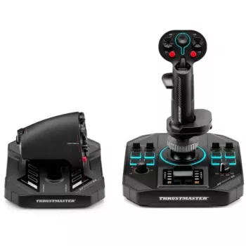 Thrustmaster Sol-R 4 HOTAS Must USB juhtkang + mootori juhtkang Analoog / Digitaalne PC