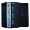 ZALMAN P60 Must arvutikorpus Midi Tower — ATX/Mini-ITX, karastatud klaas, 3×120 mm külje- + 2×120 mm tagaventilaatorid, 290×475×478 mm