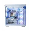 PC korpus ZALMAN P60 Mid-Tower 5 ARGB-ventilaatoriga, valge