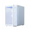 PC korpus ZALMAN P60 Mid-Tower 5 ARGB-ventilaatoriga, valge