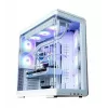PC korpus ZALMAN P60 Mid-Tower 5 ARGB-ventilaatoriga, valge
