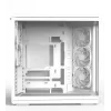PC korpus ZALMAN P60 Mid-Tower 5 ARGB-ventilaatoriga, valge