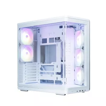 PC korpus ZALMAN P60 Mid-Tower 5 ARGB-ventilaatoriga, valge