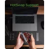 ICY BOX M.2 SATA/NVMe SSD korpus koos USB 3.2 Gen 2 USB-C ja RGB valgustusega