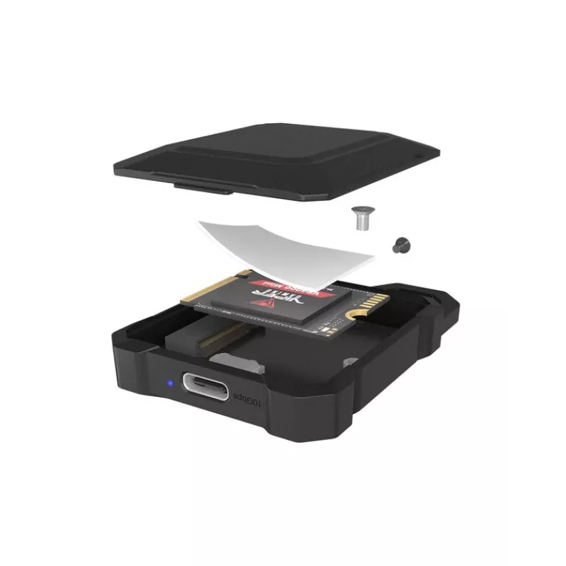 M.2 NVMe SSD korpus icybox IB-1601MP-CU31 USB 3.2 Gen 2 USB-C 10 Gbps