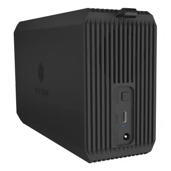 ICY BOX IB-RD3720-CU3 HDD/SSD korpus Must 2,5/3,5 tolli