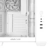 PC-korpus ASUS A32 PLUS/WT/TG/ARGB Mid Tower, valge, ATX, karastatud klaas, ARGB, USB-C, toetab kuni 420 mm GPU-d