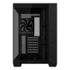 PC korpus ASUS A32 PLUS ATX, must — karastatud klaas, RGB ventilaatorid, USB-C, toetab ATX/Micro-ATX/Mini-ITX