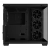 PC korpus ASUS A32 PLUS ATX, must — karastatud klaas, RGB ventilaatorid, USB-C, toetab ATX/Micro-ATX/Mini-ITX